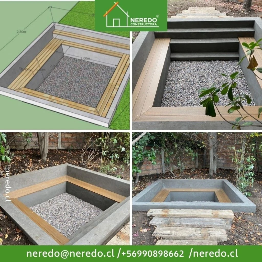 Fogata de Jardín . Lo Barnechea